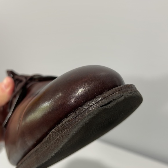 Allen Edmonds Lax Derby Oxford shoes size 10 D in chili color leather - Picture 11 of 16